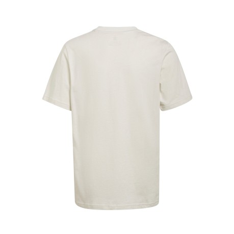 T-Shirt Junior Trefoil Fantasia bianco-fantasia fronte