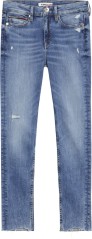 Jeans Donna Skinny Ankle azzurro fronte