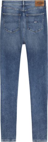 Jeans Donna Super Skinny blu fronte