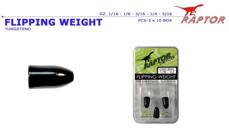 Piombo Flipping Weight Tungsteno 5/16 8,85 g