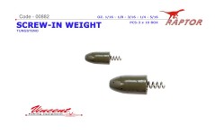 Piombo Screw in Weight Tungsteno 1/4 7,08 g
