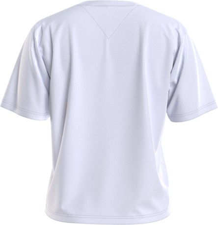 T-Shirt Donna Classic Essential Logo fronte bianco