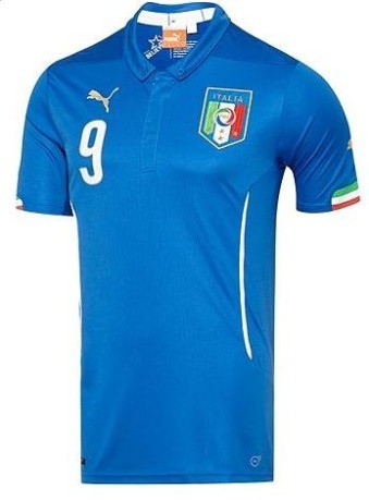 Offizielles trikot Italien Balotelli Home
