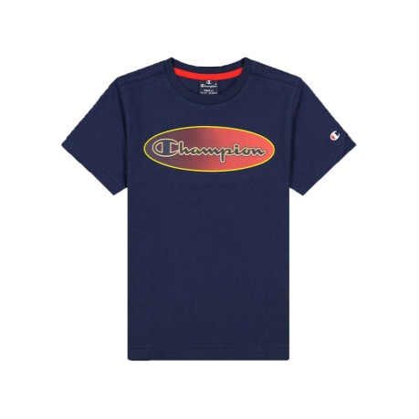 T-Shirt Bambino Graphic Shop Light fronte blu