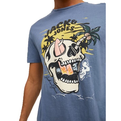 T-shirt Uomo Venice Bones Crew