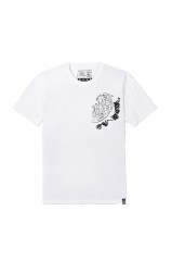 T-Shirt Uomo Stampa Fronte bianco
