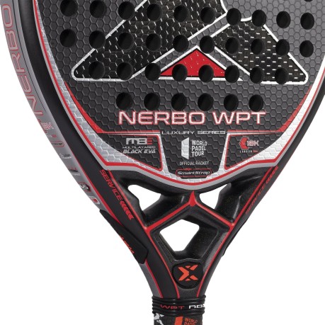 Racchetta Nerbo WPT22 fronte nero-rosso