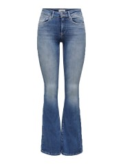 Jeans Donna Blush Life Mid Flared fronte blu