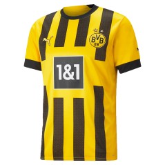 Maglia Calcio Borussia Dortmund Home Replica 22/23 fronte giallo