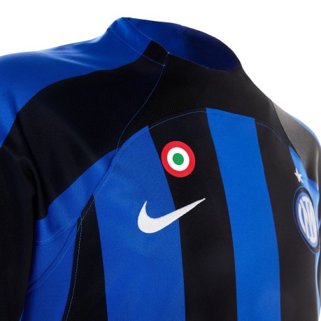 Maglia Calcio Uomo Inter Home Stadium 22/23 fronte nero-azzurro