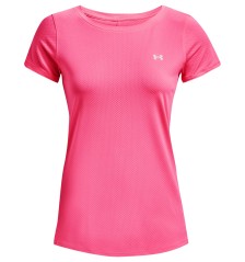 T-Shirt Donna HeatGear Manica Corta fronte rosa