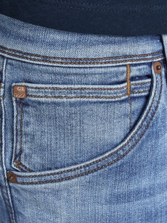 Jeans Uomo Slim Fit Glenn Fox 604 fronte azzurro 