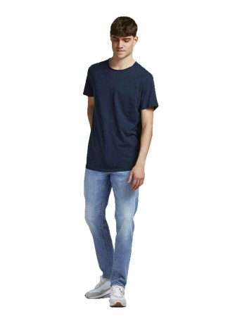 Jeans Uomo Slim Fit Glenn Fox 604 fronte azzurro 