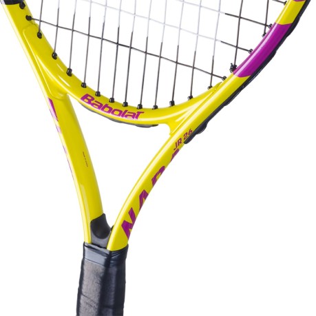 Racchetta Junior Nadal 26 Incordata fronte giallo-viola 