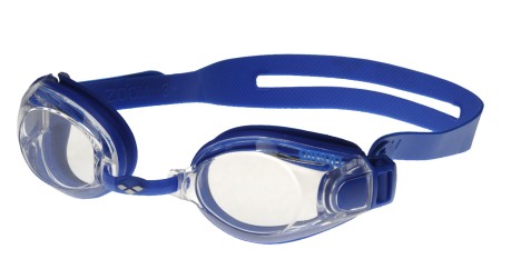 Occhialini Nuoto Zoom X Fit fronte trasparente-blu 