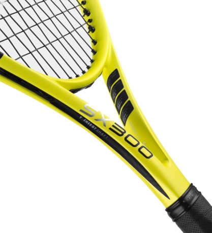 Racchetta Tennis SX 300 Tour fronte giallo 