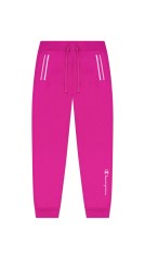 Pantalone Donna Dettagli Colorati Interno Felpato fronte rosa-viola