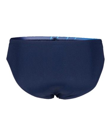 Costume Uomo Slip Swim Brief Placement fronte blu-azzurro