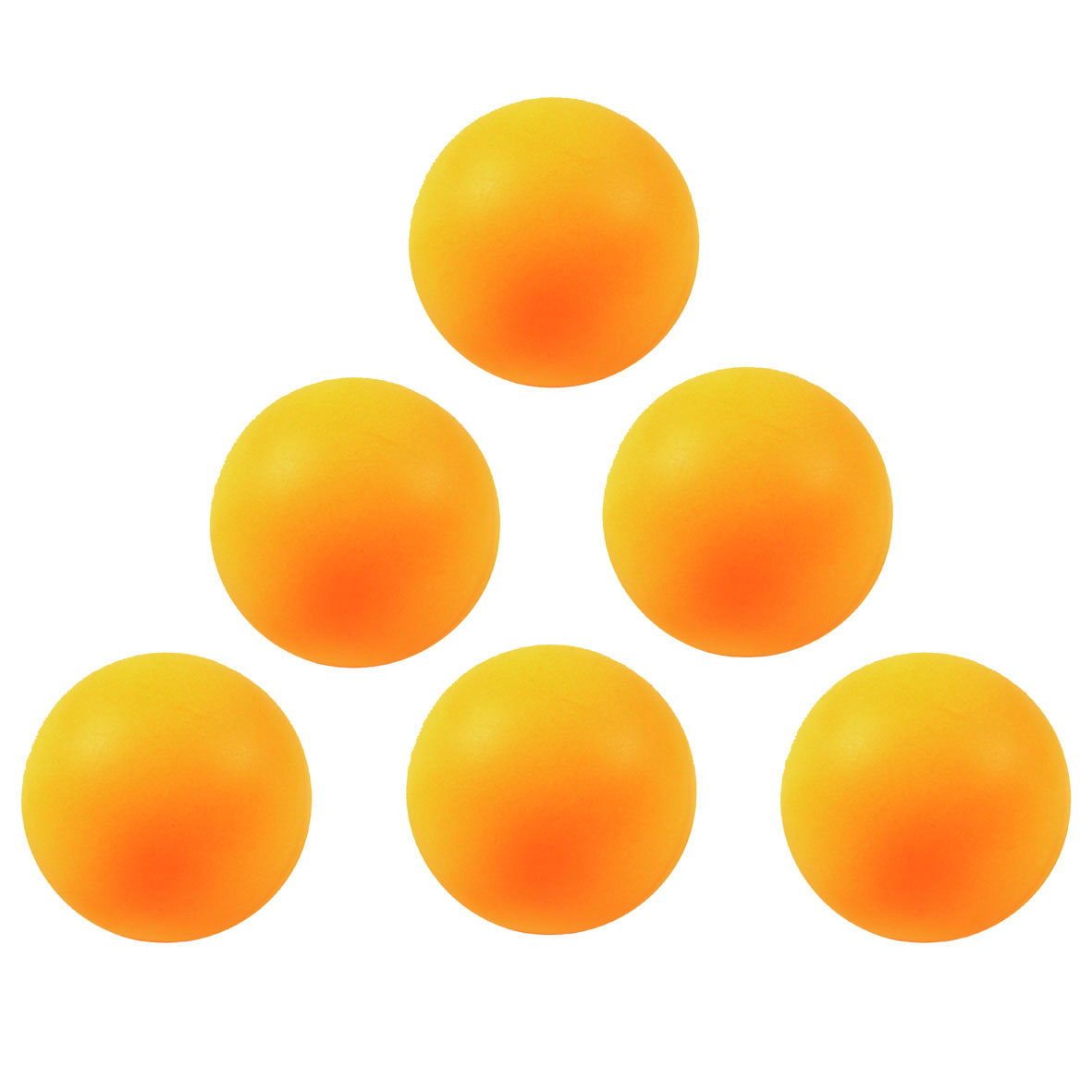Palline ping-pong arancioni colore Giallo - Bodyline 