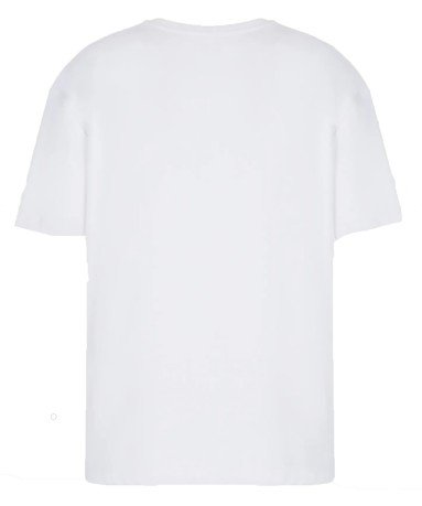 T-Shirt Donna Core Lady con Ricamo fronte bianco 