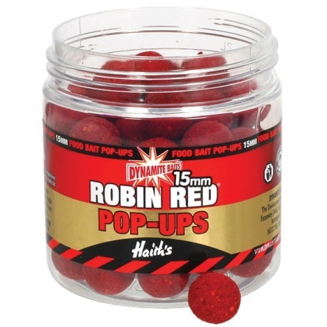 Robin Rojo para Alimentos de Cebo Pop-Ups de 15 mm