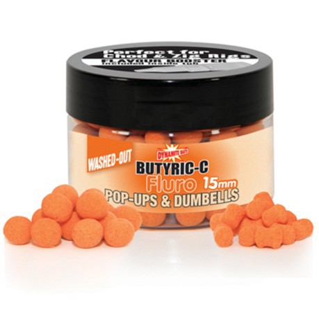 Butyric-C Fluro Washed-Out Pop-Ups & Bumbells 15 mm