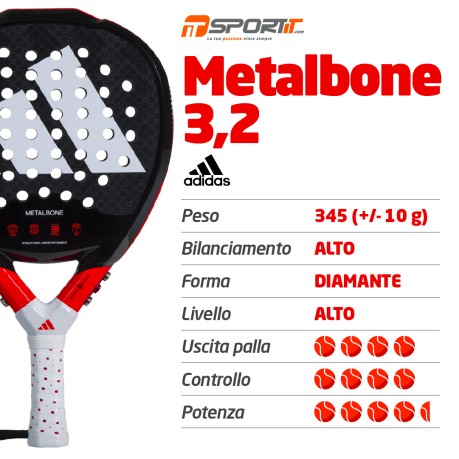 Racchetta Padel Metalbone 3.2