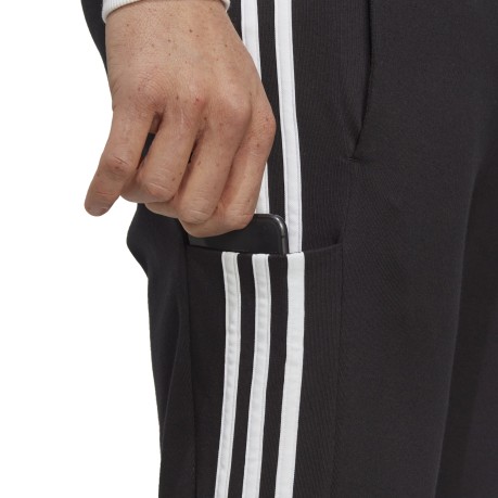 Pantaloni Essentials 3-Stripes grigio frontale