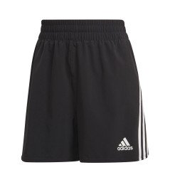 Short Donna Train Icons 3-Stripes nero frontale