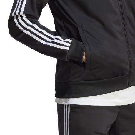 Tuta Sportswear Basic 3-Stripes nero fronte