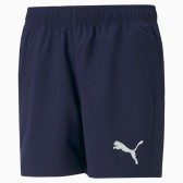 Shorts in tessuto Active Youth bambino puma blu logo 