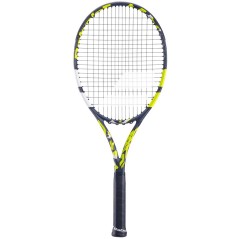 Racchetta Tennis Boost Aero nero giallo fronte