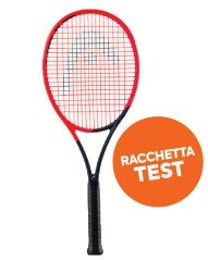 Racchetta Tennis Radical Mp Test arancio blu fronte