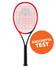 Racchetta Tennis Radical Pro Test arancio blu fronte