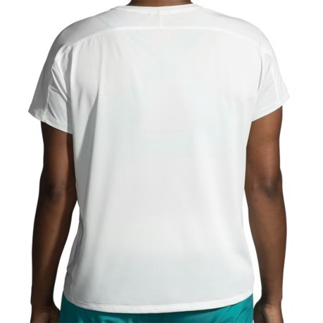 T-shirt Running Donna Sprint Free Short Sleeve 2.0 bianco fronte