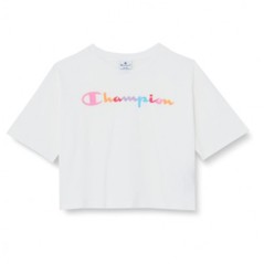 T-Shirt Cropped Bambina American Classic