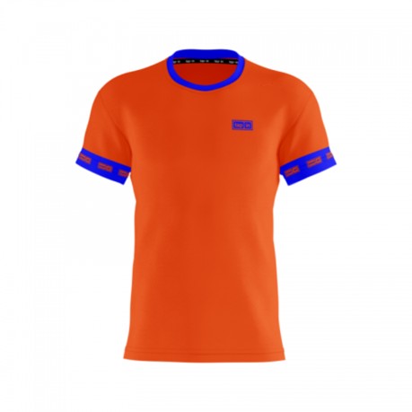 T-Shirt Padel Uomo Classic arancio fronte