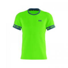 T-Shirt Padel Uomo Classic verde fronte
