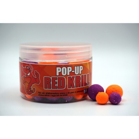 Boilies Pop-Up Red Krill 15 mm