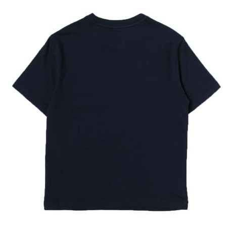 T-Shirt Bambino Train Fundamental Logo blu frone