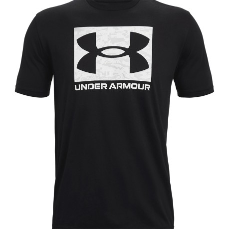 T-Shirt Uomo ABC Camo Boxed Logo SS - indossata fronte