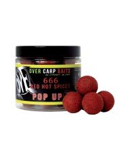 Boilies Pop UP 666 Red Hot Spices 20 mm