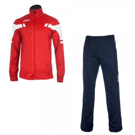 Tuta bambino Suit Player Jr colore Rosso Blu - Asics - SportIT.com