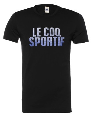 T-shirt uomo Ligne Logo nera