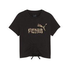 T-shirt Bambina Ess+ Animal Knotted fronte