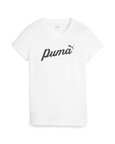 T-Shirt Donna Essential + Script - fronte indossato
