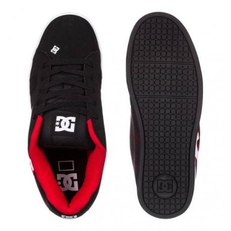 Net DC Shoes nere e rosse da uomo