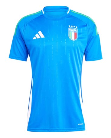 T-Shirt Ufficiale Calcio FIGC Italy Home Uomo