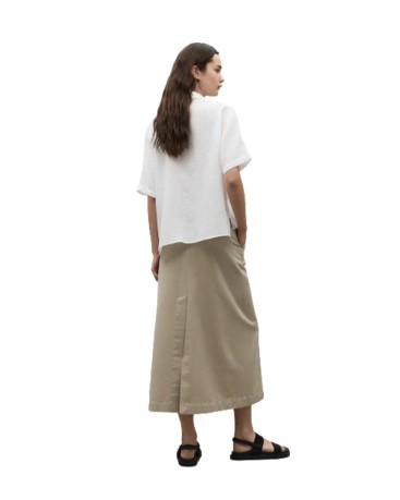 Camicia Donna Melania in Lino                                           modello fronte