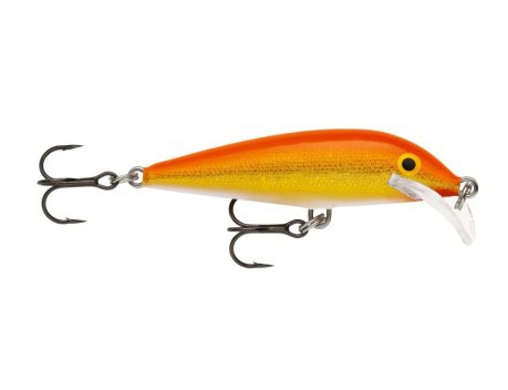 Rapala Scatter Rap Countdown Gold Fluorescent Red
